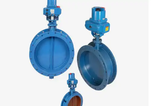 Under what circumstances should carbon steel butterfly valves be chosen
